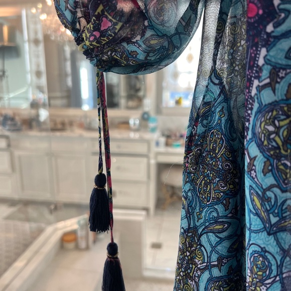 Sun-Kissed On Georgette Off-The-Shoulder Maxi Dress - Picture 8 of 15